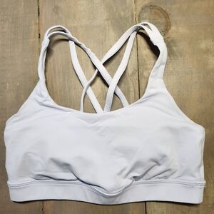 Lululemon Athletica Energy Light Purple Sports Bra - Size 6